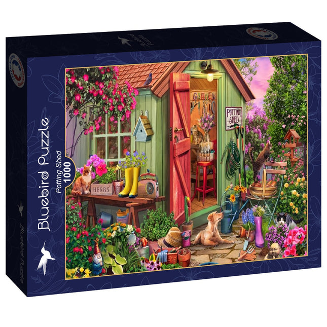 bluebird Potting Shed Puzzel 1000 Stukjes
