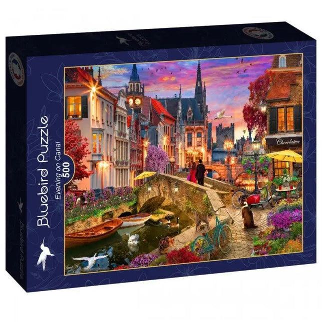 Evening on Canal Puzzel 500 Stukjes