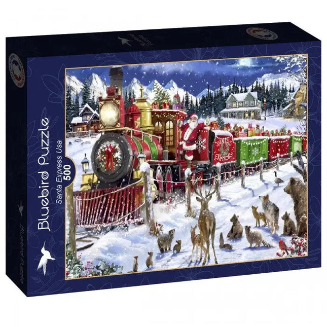 Santa Express Usa Puzzel 500 Stukjes