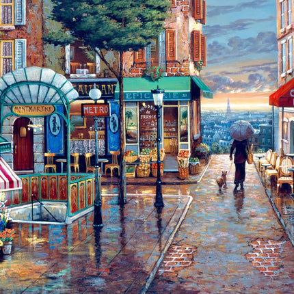 bluebird Rainy Day Stroll Puzzel 1000 Stukjes