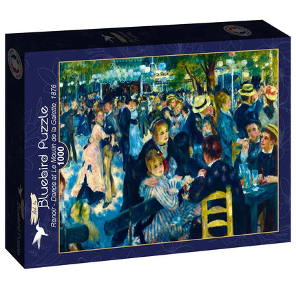 bluebird Renoir - Dance at Le Moulin de la Galette, 1876 Puzzel 1000 Stukjes