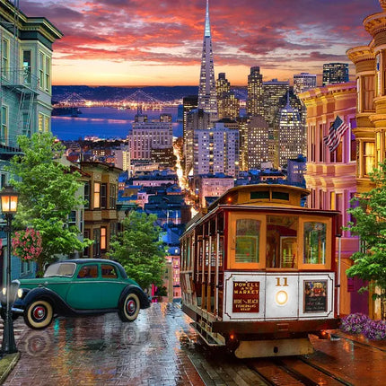 bluebird San Francisco Trolley Puzzel 1000 Stukjes