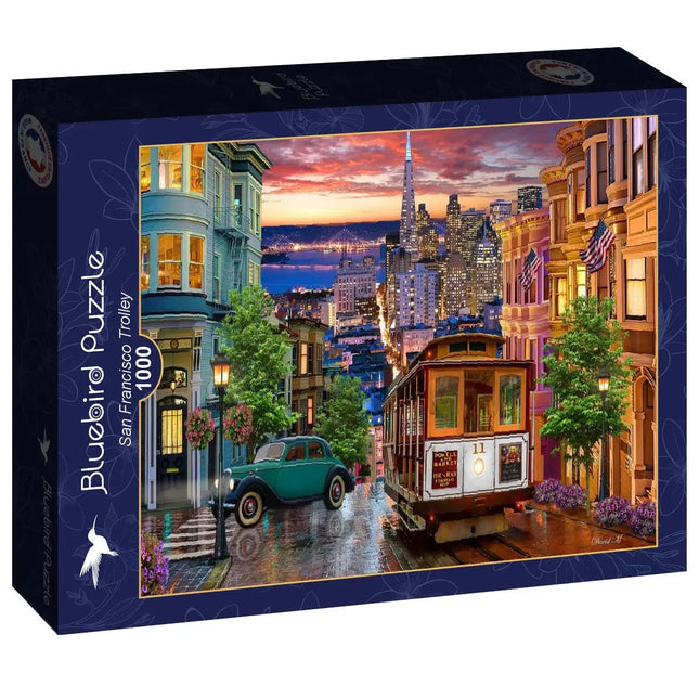 bluebird San Francisco Trolley Puzzel 1000 Stukjes