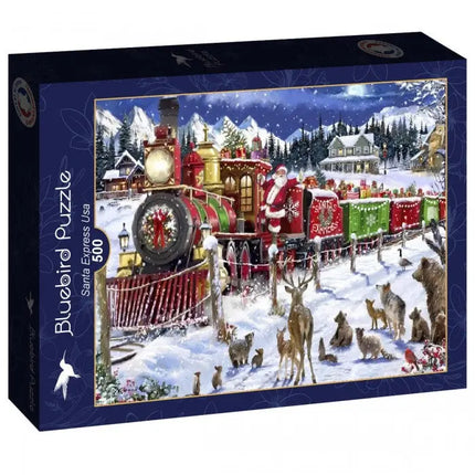 bluebird Santa Express Usa Puzzel 500 Stukjes