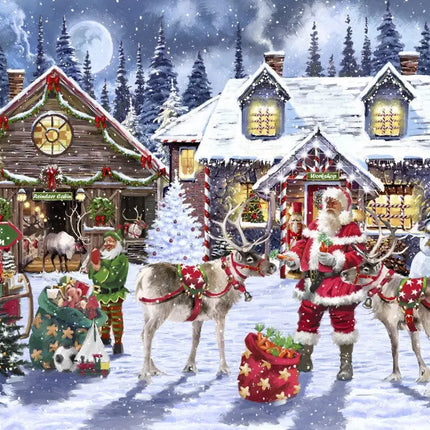 bluebird Santa's Workshop Puzzel 500 stukjes