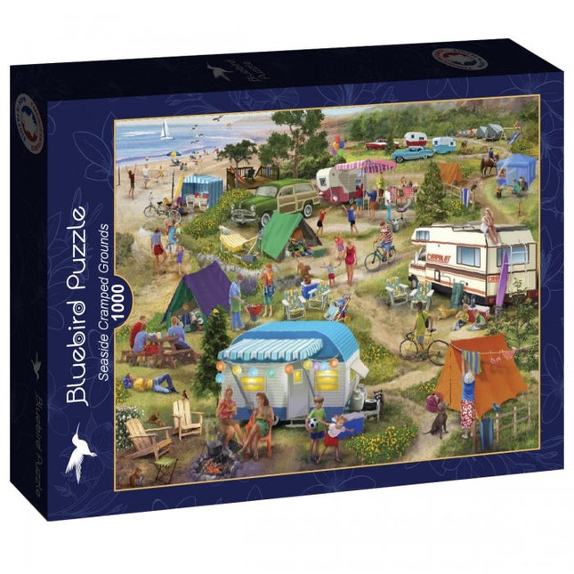 bluebird Seaside Cramped Grounds Puzzel 1000 stukjes