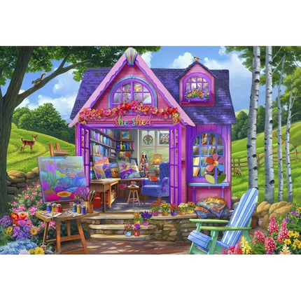 bluebird She Shed Studio Puzzel 1000 Stukjes