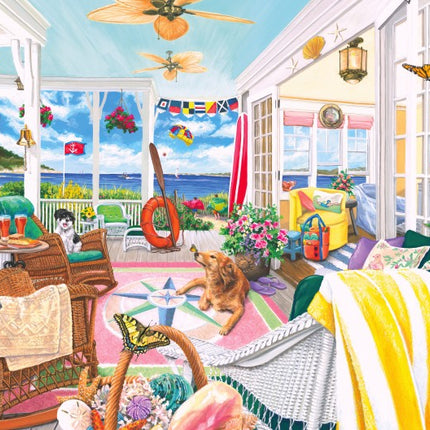 bluebird Summer Porch Puzzel 500 stukjes