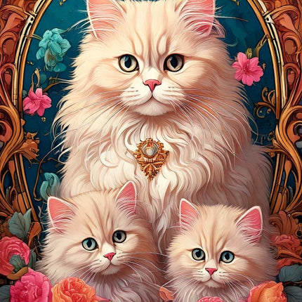 bluebird The Cat Trio Puzzel 300 stukjes