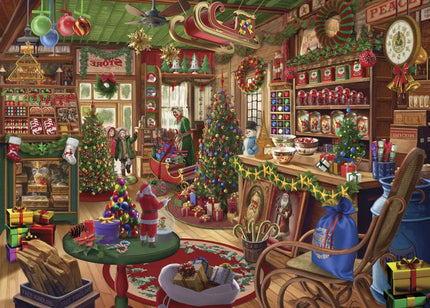 bluebird The Christmas Shop Puzzel 500 stukjes
