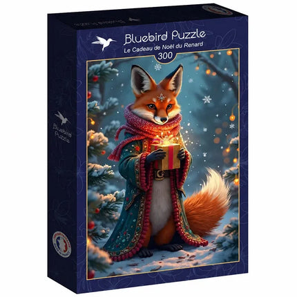 bluebird The Fox's Christmas Gift Puzzel 300 stukjes