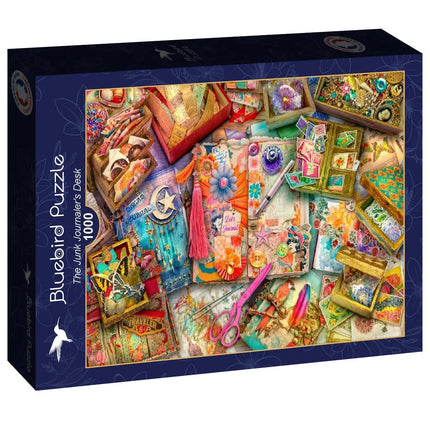 bluebird The Junk Journaler's Desk Puzzel 1000 Stukjes