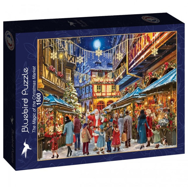 bluebird The Magic of the Christmas Market Puzzel 1500 stukjes
