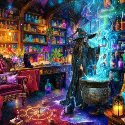 bluebird The Witch's Lair Puzzel 1000 Stukjes