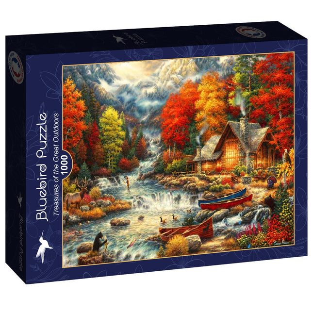 bluebird Treasures of the Great Outdoors Puzzel 1000 stukjes