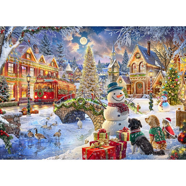 bluebird Villa Christmas Puzzel 1500 stukjes