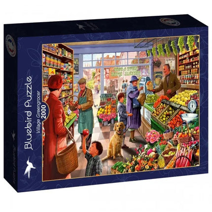 bluebird Village Greengrocer Puzzel 2000 Stukjes