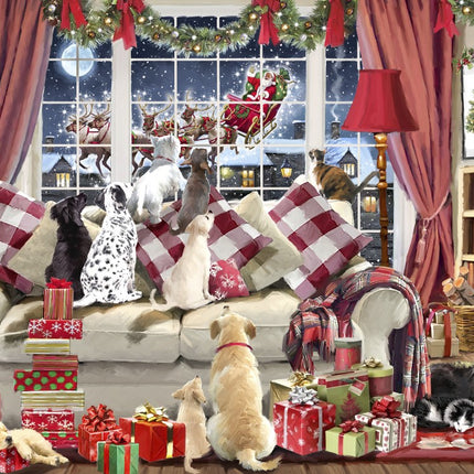 bluebird Waiting for Santa Puzzel 1000 stukjes