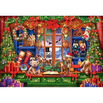 bluebird Ye Old Christmas Shoppe Puzzel 1000 Stukjes