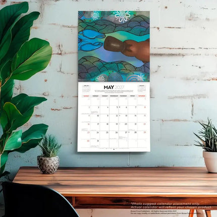 Browntrout Aboriginal Art Kalender 2027