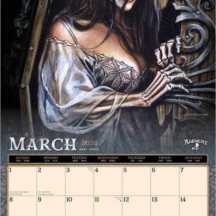 Browntrout Alchemy Witches Kalender 2026