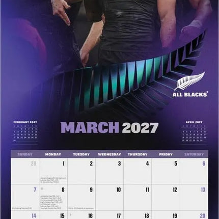 Browntrout All Blacks Kalender 2027