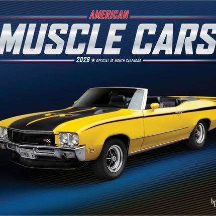Browntrout American Muscle Cars Kalender 2026 Deluxe