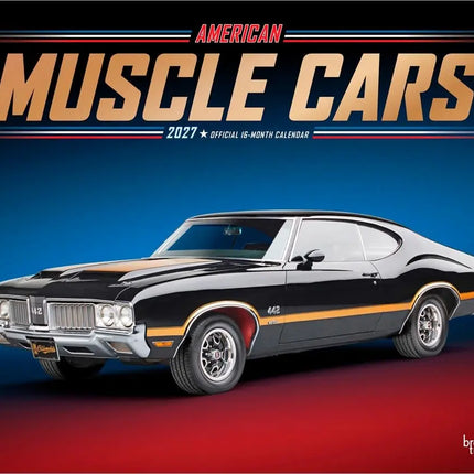 Browntrout American Muscle Cars Kalender 2027 Deluxe