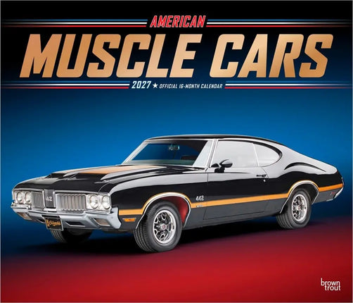 Browntrout American Muscle Cars Kalender 2027 Deluxe