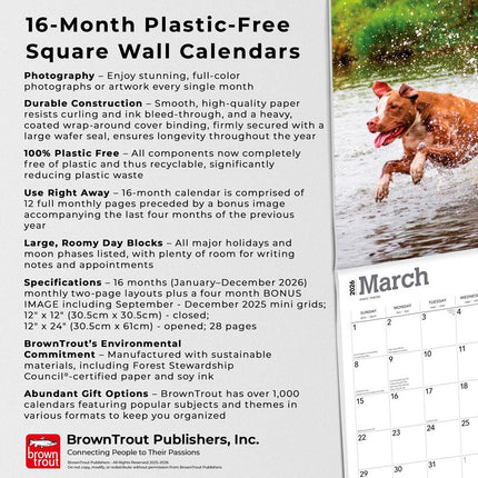 Browntrout American Pit Bull Terrier Kalender 2026