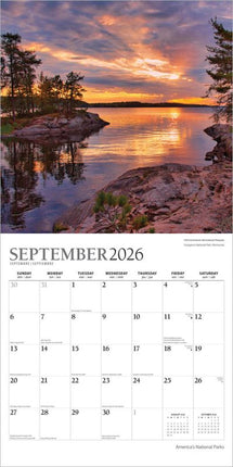 Browntrout America's National Parks Kalender 2026