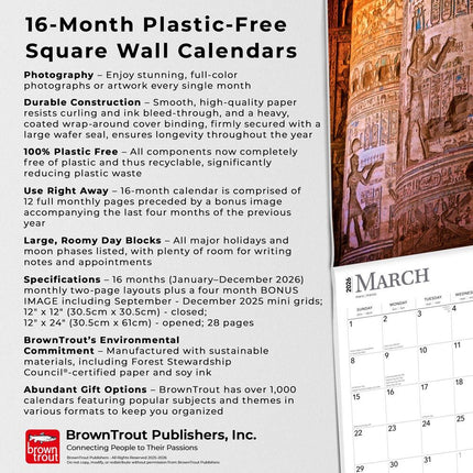 Browntrout Ancient Egypt Kalender 2026