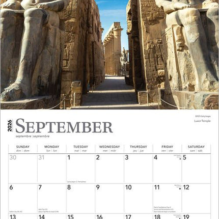 Browntrout Ancient Egypt Kalender 2026