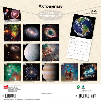 Browntrout Astronomy Kalender 2027