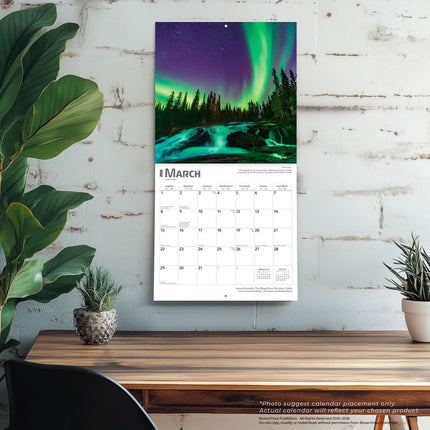 Browntrout Aurora Borealis Kalender 2026