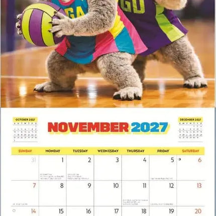 Browntrout Aussie Animals Kalender 2027