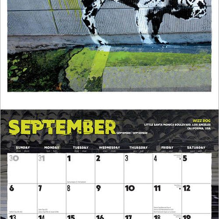 Browntrout Banksy Kalender 2026