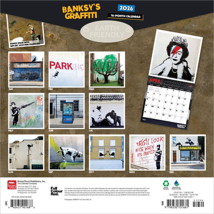 Browntrout Banksy Kalender 2026