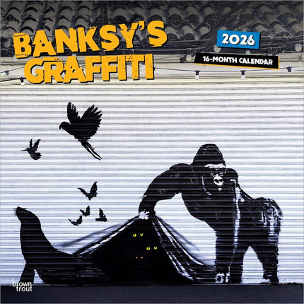 Browntrout Banksy Kalender 2026