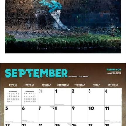 Browntrout Banksy's Graffiti Kalender 2027