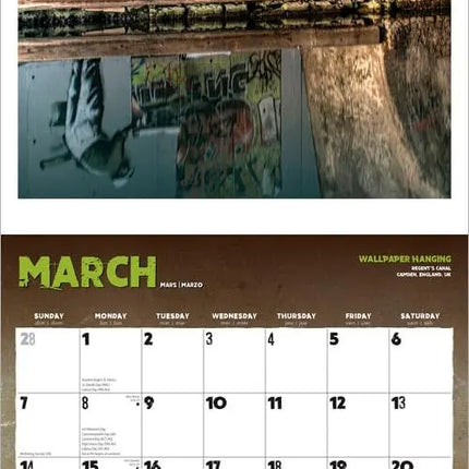 Browntrout Banksy's Graffiti Kalender 2027