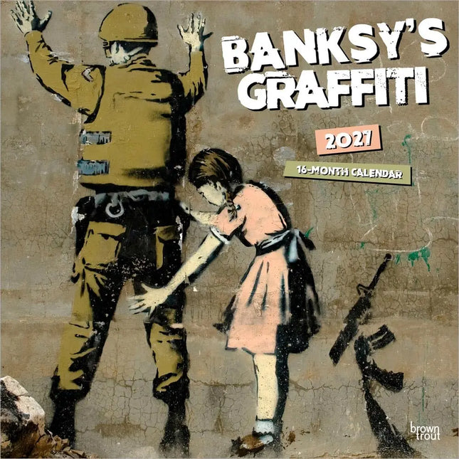 Browntrout Banksy's Graffiti Kalender 2027
