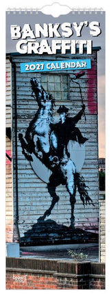 Browntrout Banksy's Graffiti Kalender 2027 Slimline