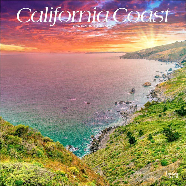 Browntrout California Coast Kalender 2026