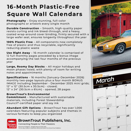 Browntrout Camaro Kalender 2026