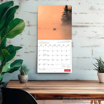 Browntrout Canadian Geographic Scenes Kalender 2027