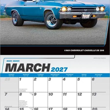 Browntrout Chevy Super Sport Kalender 2027