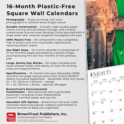 Browntrout Chicago Kalender 2026