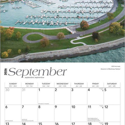 Browntrout Chicago Kalender 2026