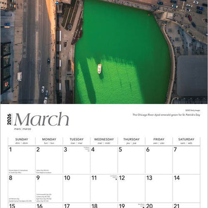Browntrout Chicago Kalender 2026